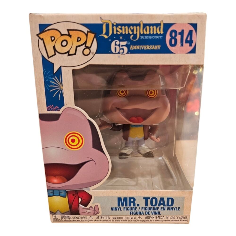 Funko Pop! Disneyland 65th Anniversary Mr. Toad with Spinning Eyes (#814)